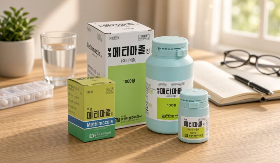 갑상선을 잠시 끄는 스위치: 항갑상선제 메티마졸·프로필티오우라실 첫 처방 사용설명서