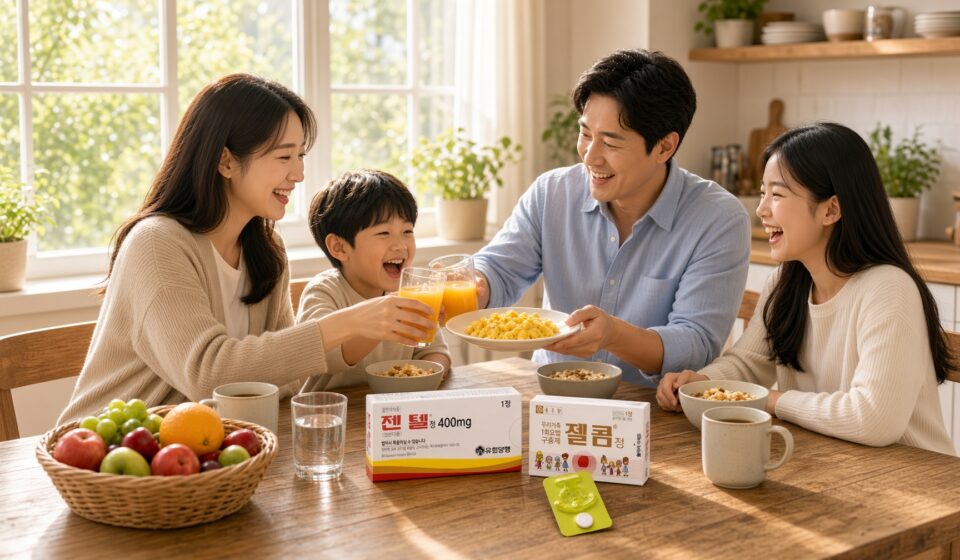 구충제 한 알의 착각: 젠텔정(알벤다졸)과 젤콤정(플루벤다졸), 누가 언제 먹나