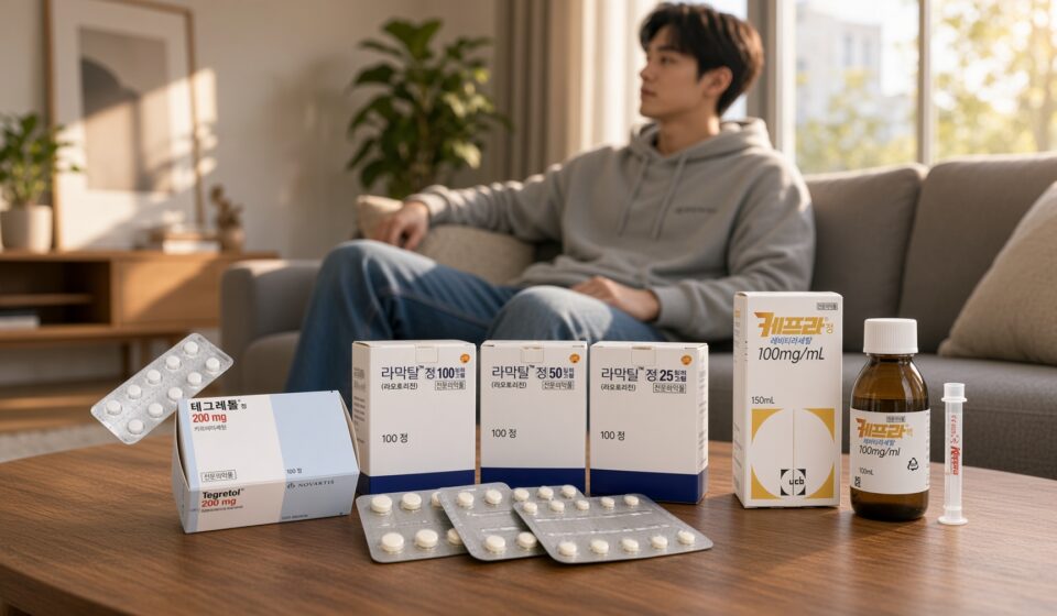 뇌전증 항경련제 첫 처방 안내서: 라믹탈정이 유독 천천히 올라가는 이유