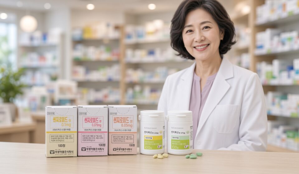 아침 30분의 약속: 레보티록신(씬지로이드정·씬지록신정) 복용법과 흡수를 지키는 시간표