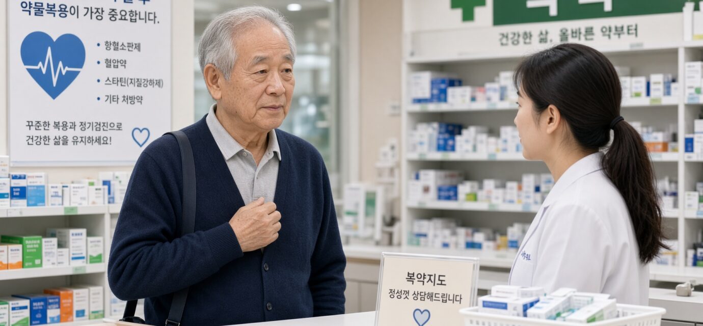 심장 스탠트 수술하신 할아버지