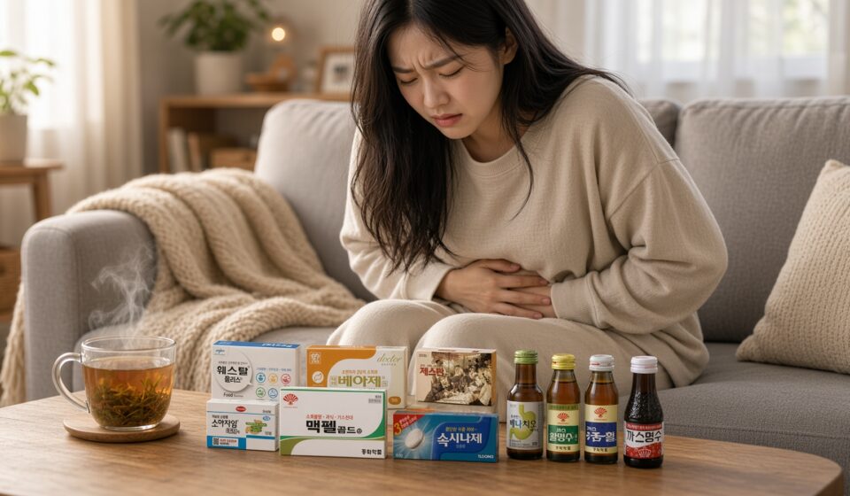 속이 불편할 때 약국에서 고르는 순서 — 명치·배·화장실 신호별 정리