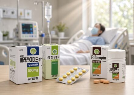 항결핵제 4제(이소니아지드·리팜핀·에탐부톨·피라진아미드) 6개월 완주 설명서