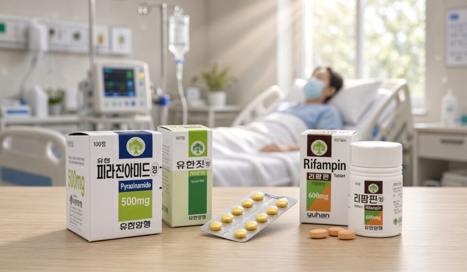 항결핵제 4제(이소니아지드·리팜핀·에탐부톨·피라진아미드) 6개월 완주 설명서