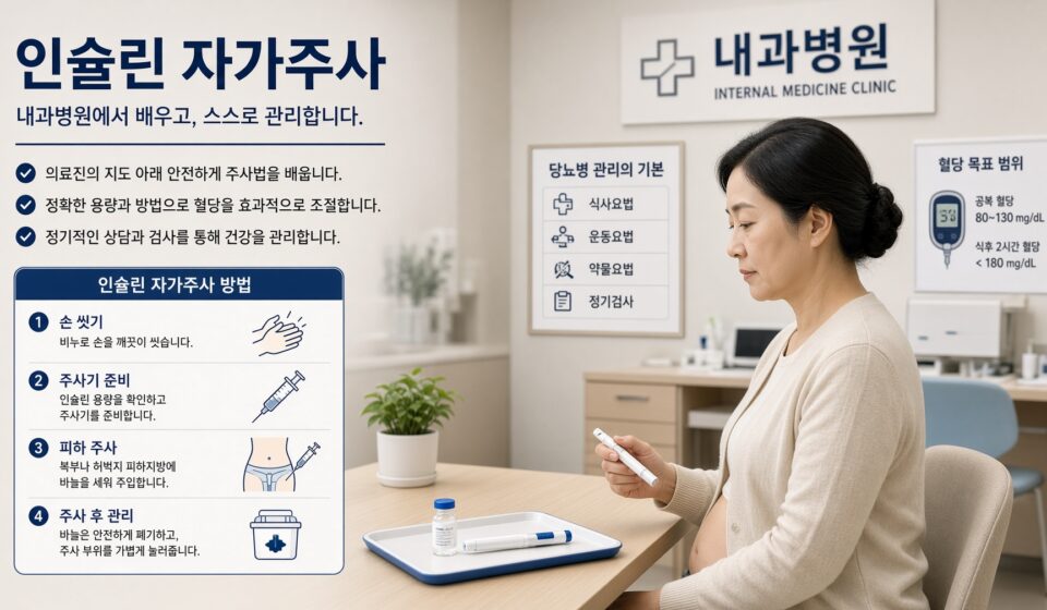 펜 두 자루를 건네받은 날: 인슐린 자가주사 첫 처방에서 놓치면 안 되는 것들