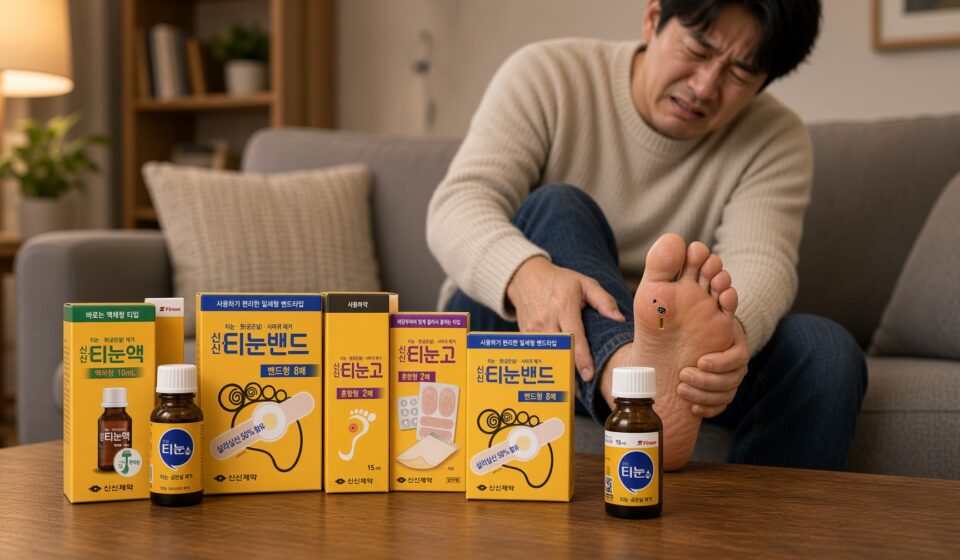 티눈인 줄 알았는데 사마귀였다: 살리실산 티눈밴드·티눈액 고르는 법과 감별 포인트