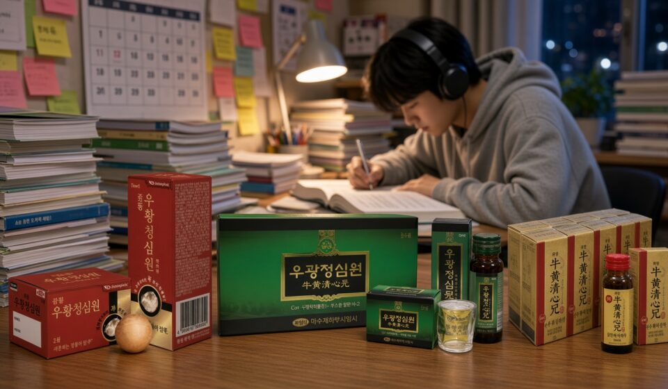 수능 앞 약국 카운터의 가장 조용한 질문: 우황청심원 복용 타이밍과 사향·영묘향의 차이